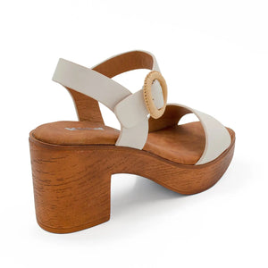 SANDALIA MUJER STHEF CASUAL OFF WHITE 8011