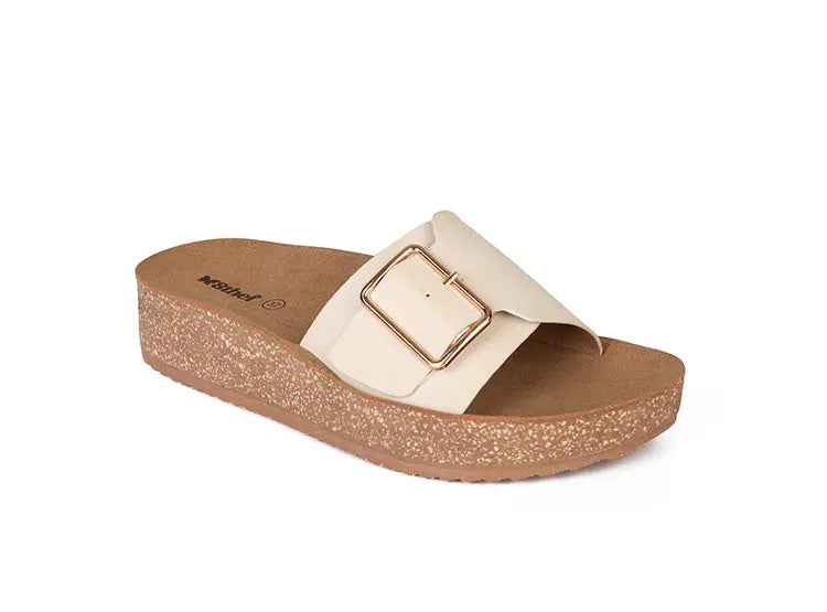 SANDALIA MUJER STHEF CASUAL OFF WHITE 8019