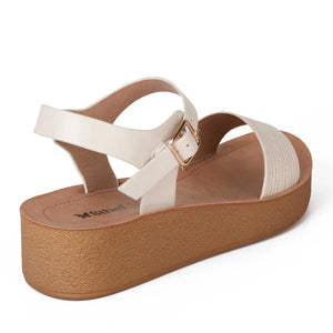 SANDALIA MUJER STHEF CASUAL OFF WHITE 8021