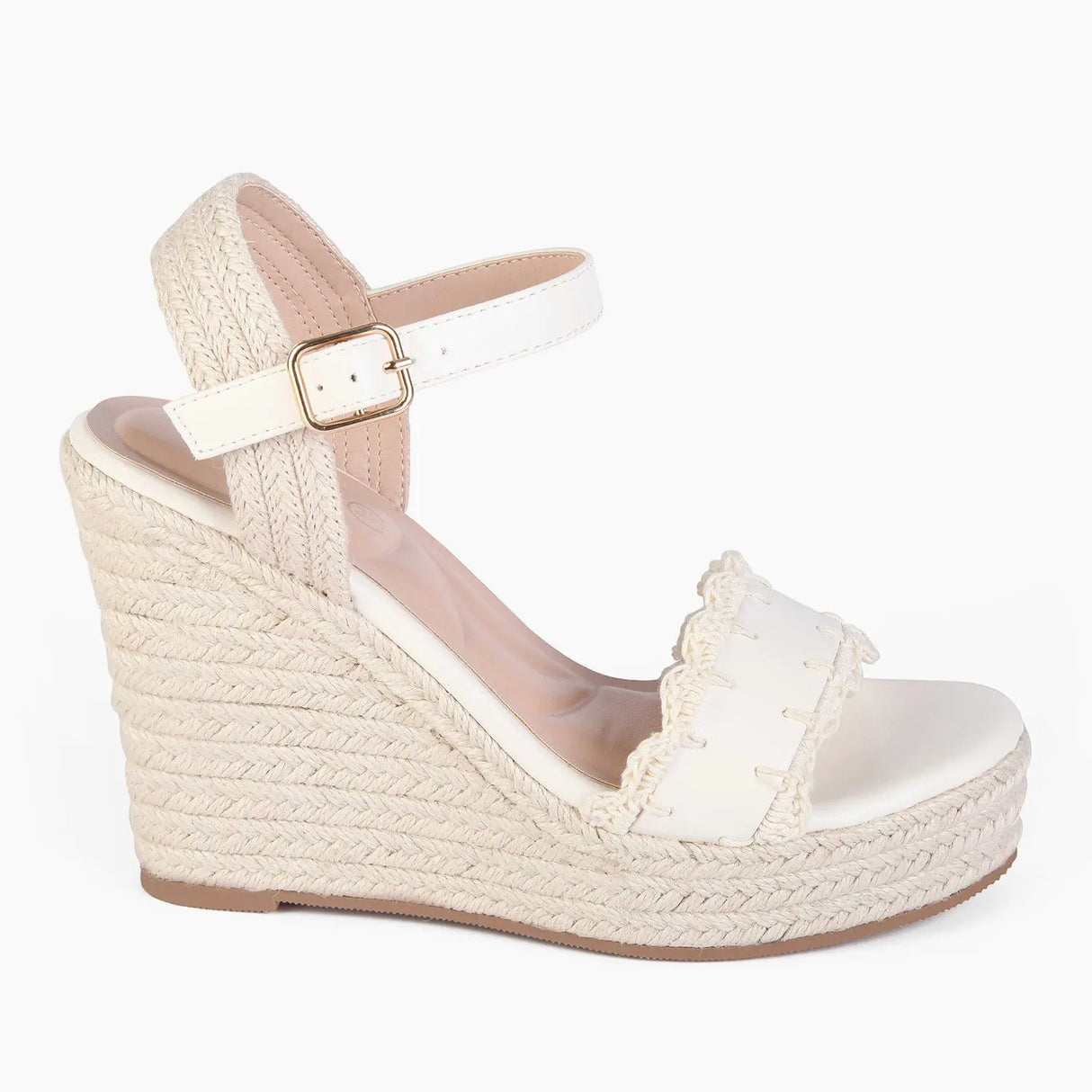 SANDALIA MUJER STHEF CASUAL OFF WHITE 8029