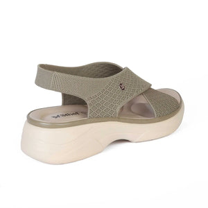 SANDALIA MUJER STHEF CASUAL OLIVO 7988