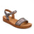 SANDALIA MUJER STHEF CASUAL PEWTER 8017