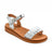 SANDALIA MUJER STHEF CASUAL PLATA 8010