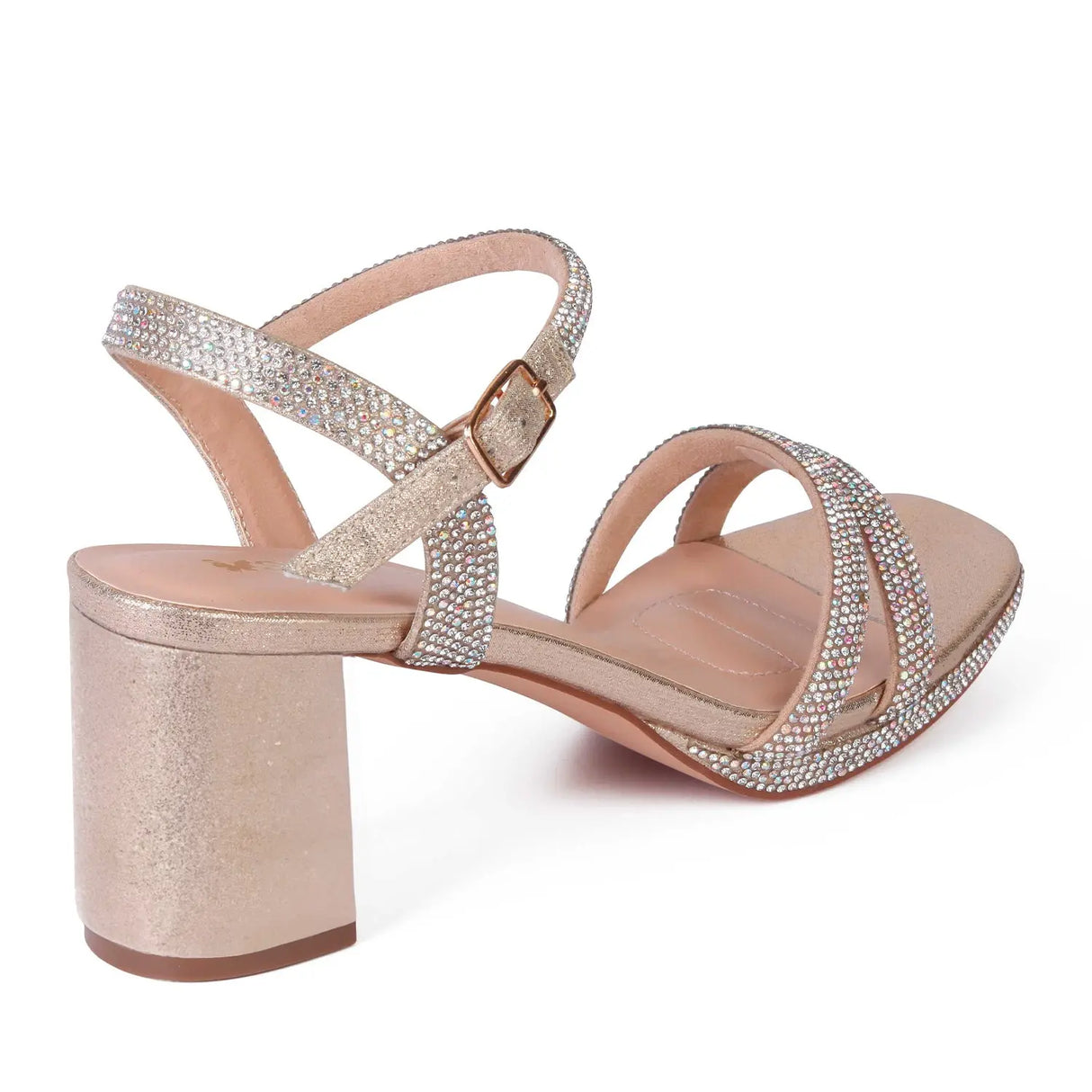 SANDALIA MUJER STHEF FIESTA NUDE 7995