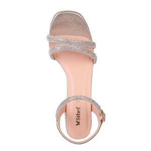 SANDALIA MUJER STHEF FIESTA NUDE 7995