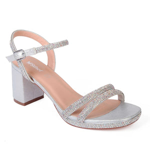 SANDALIA MUJER STHEF FIESTA PLATA 7995
