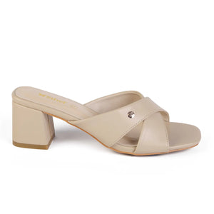 SANDALIA MUJER STHEF VESTIR BEIGE 8044