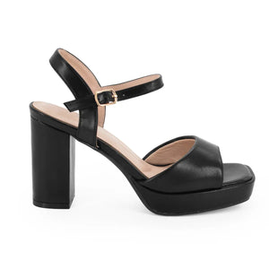 SANDALIA MUJER STHEF VESTIR NEGRO 8025