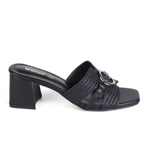 SANDALIA MUJER STHEF VESTIR NEGRO 8045