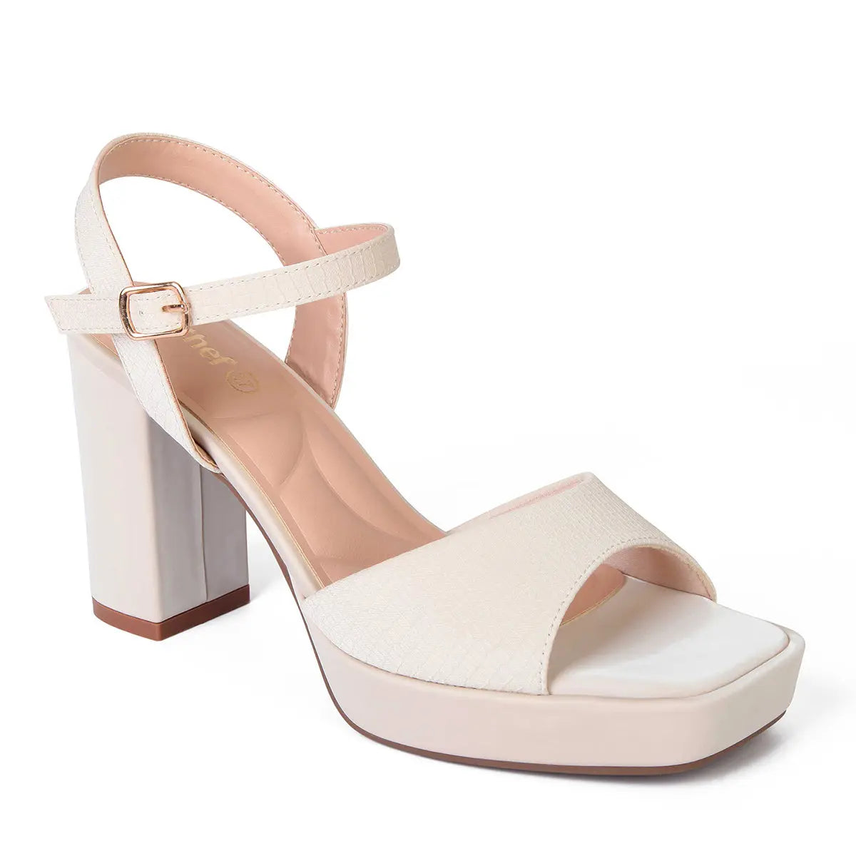 SANDALIA MUJER STHEF VESTIR OFF WHITE 8025