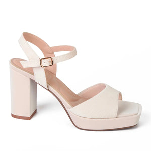 SANDALIA MUJER STHEF VESTIR OFF WHITE 8025