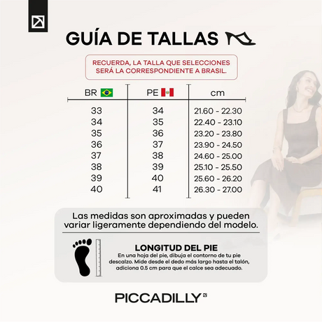 Piccadilly 65406500000002 Preto Piccadilly