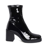 Botines de Vestir Mujer Color Negro Con Taco 8cm 1128760