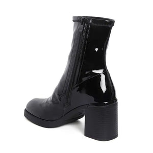 Botin Vestir Mujer  8113 Negro Sthef
