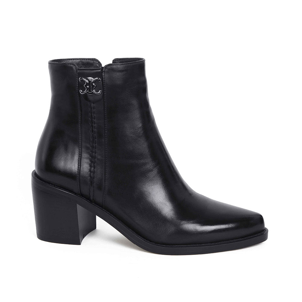 Botin Vestir Mujer  8104 Negro Sthef