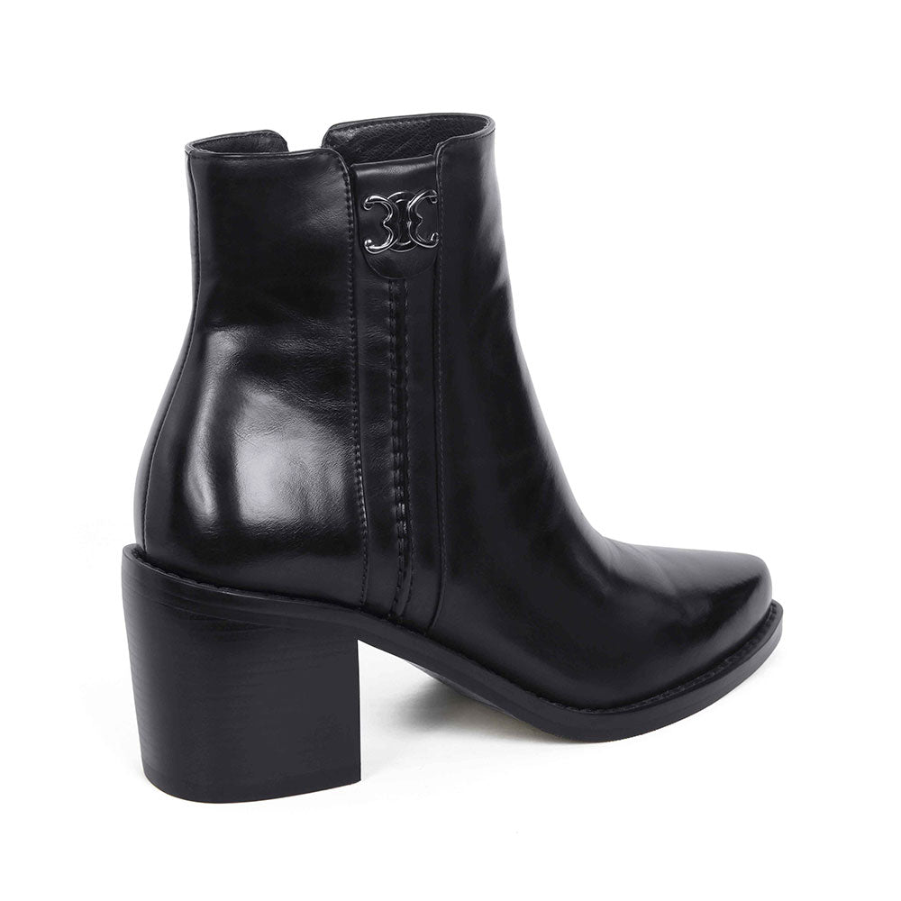 Botin Vestir Mujer  8104 Negro Sthef