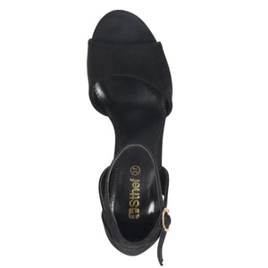 Sandalias de Vestir Mujer 7577 Negro-STHEF Sthef
