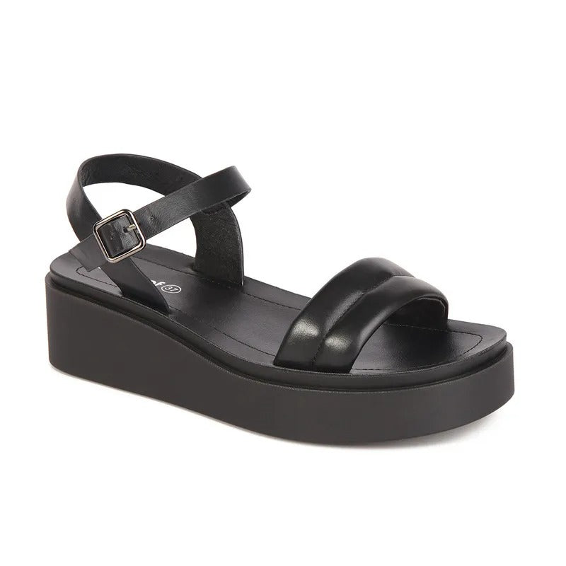 Sandalias con correa Mujer 7753 NEGRO Sthef