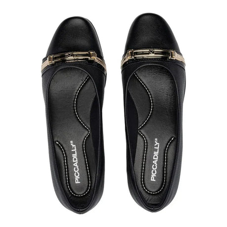 Piccadilly 14322800000002 Preto/Preto/Preto/Ouro Piccadilly