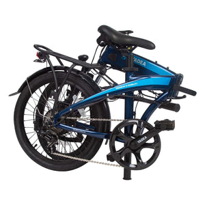 E-BIKE YADEA YF100/1010 PLEGABLE INC. BATERIA, CARGADOR Y LLAVES AZUL CityBikes