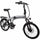 E-BIKE YADEA YF100/1010 PLEGABLE INC. BATERIA, CARGADOR Y LLAVES PLATEADO CityBikes