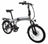 E-BIKE YADEA YF100/1010 PLEGABLE INC. BATERIA, CARGADOR Y LLAVES PLATEADO CityBikes