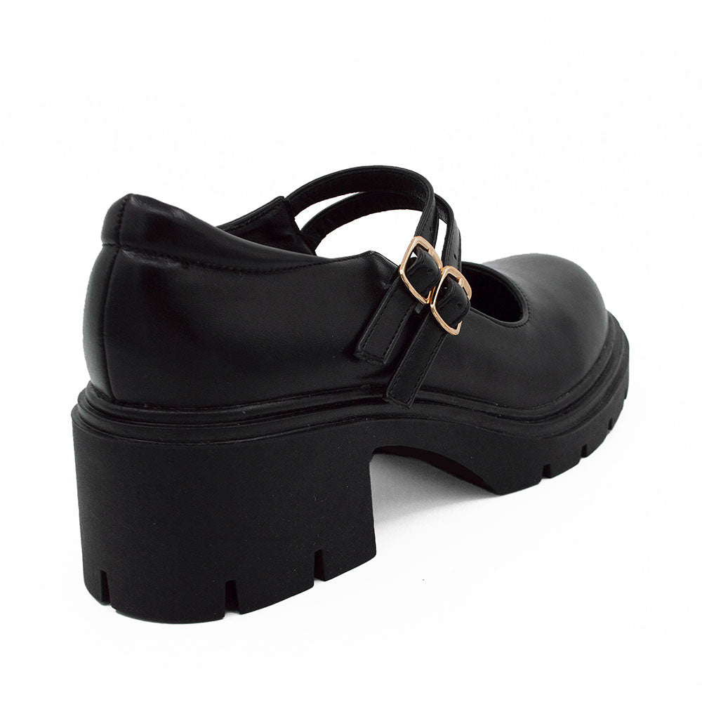 Mocasin  Mujer  8119 Negro Sthef