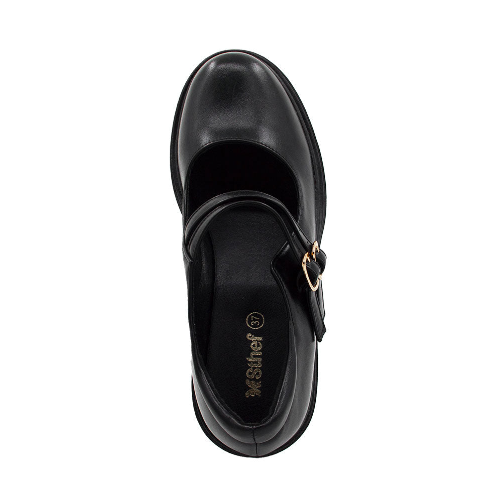 Mocasin  Mujer  8119 Negro Sthef