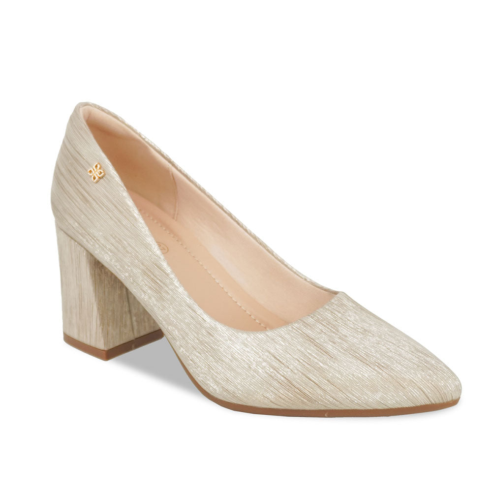 Zapato Vestir Mujer  8122 Plata Sthef