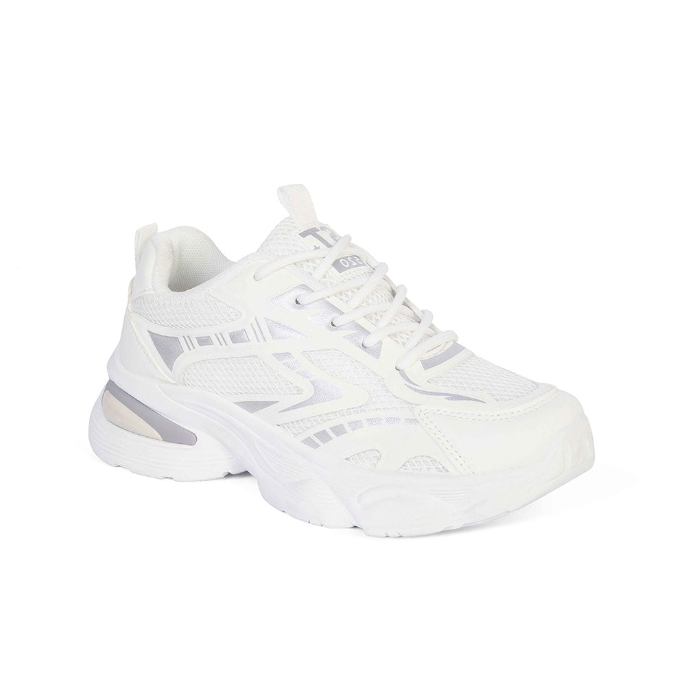 Zapatilla Trendy Mujer  8125 Blanco/Plata Sthef