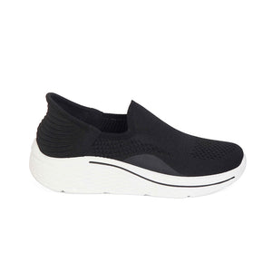 Zapatilla Casual Mujer 8128 Negro con Blanco Sthef Sthef