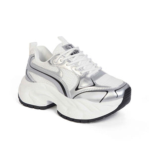 Zapatilla Trendy Mujer 8124 Plata Sthef Sthef